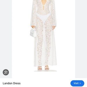 White Lace Maxi Dress